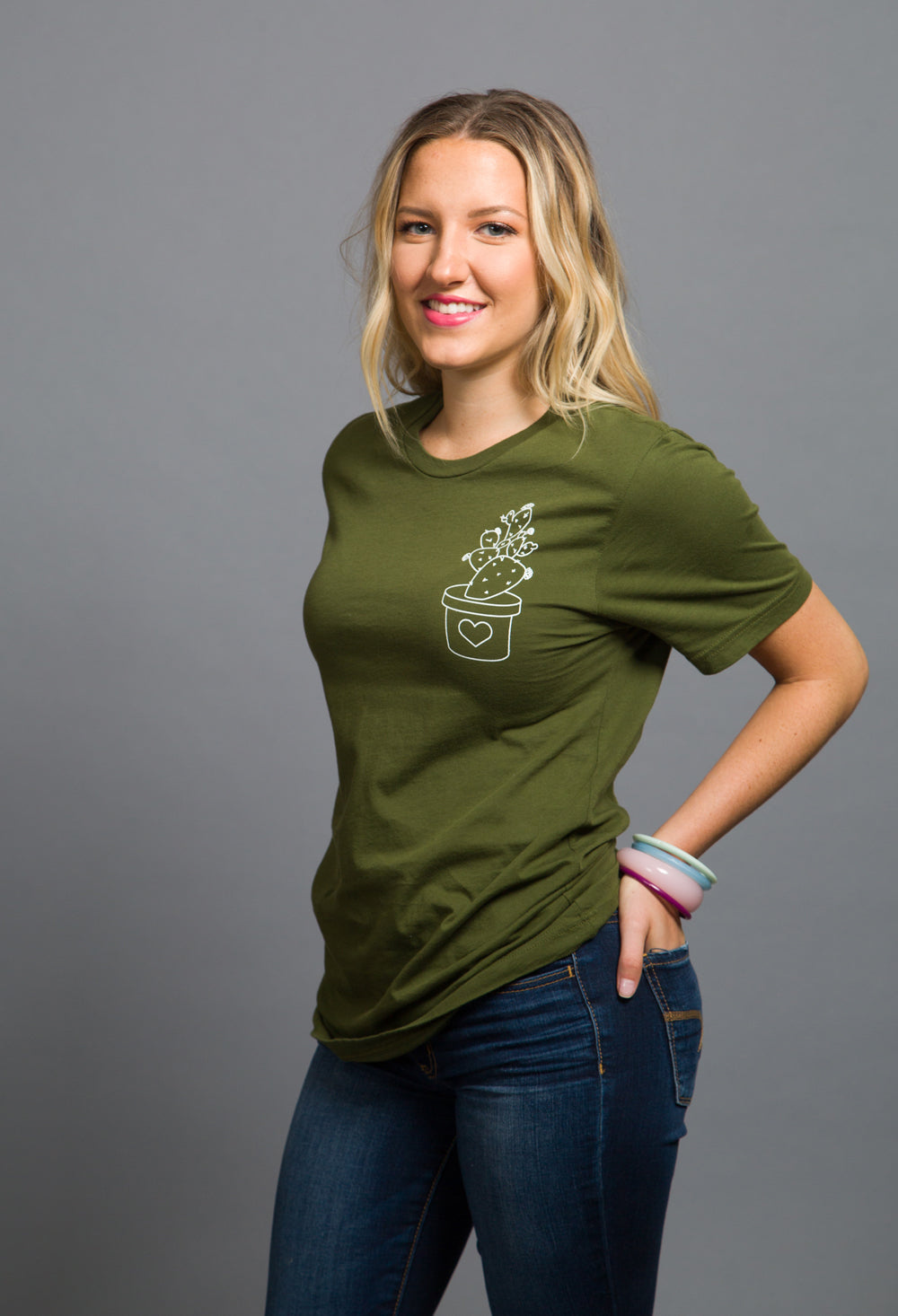 Cactus Love Tee - Multiple Colors, Physical, Mallory