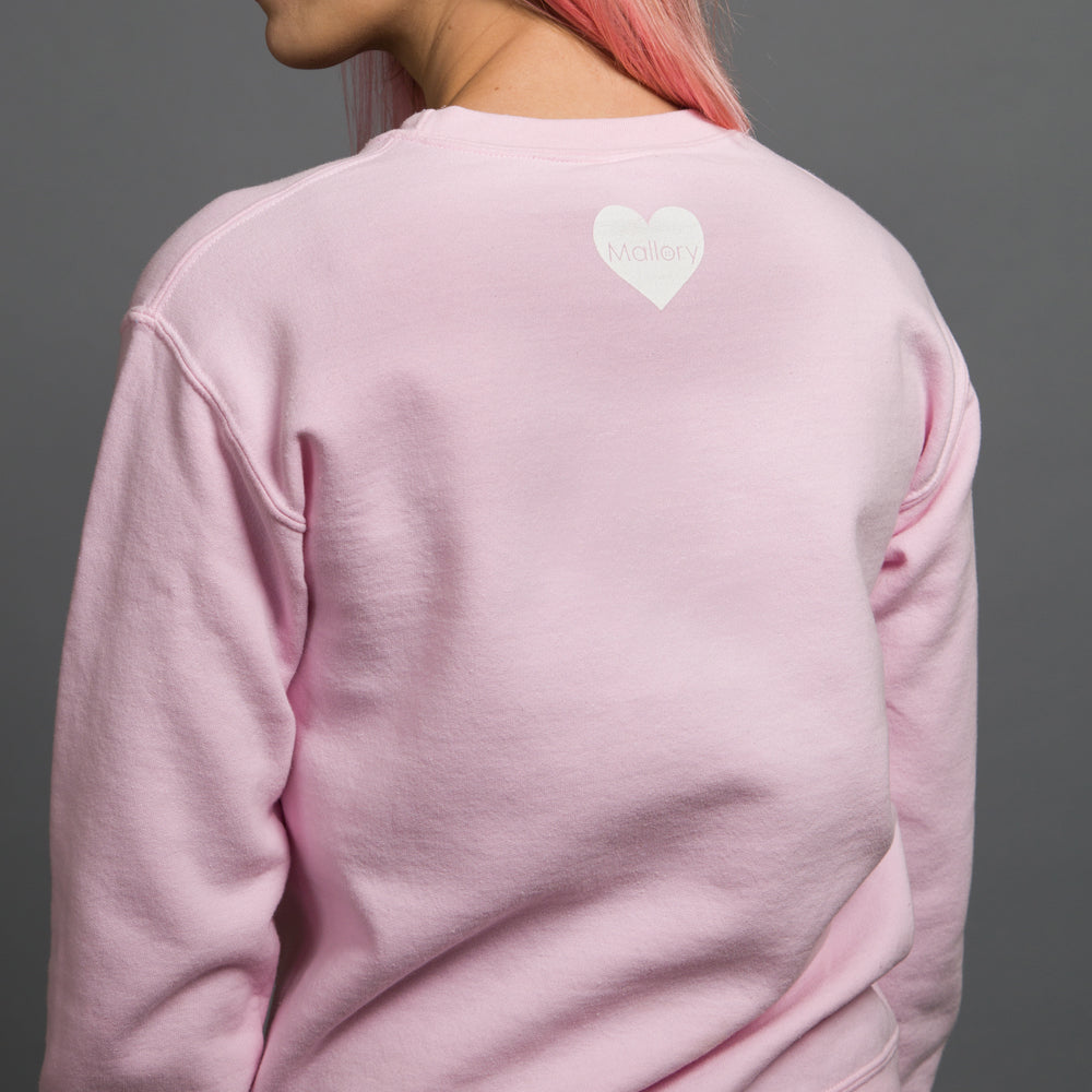 Cactus Love Crewneck Sweatshirt - Pink, , Mallory