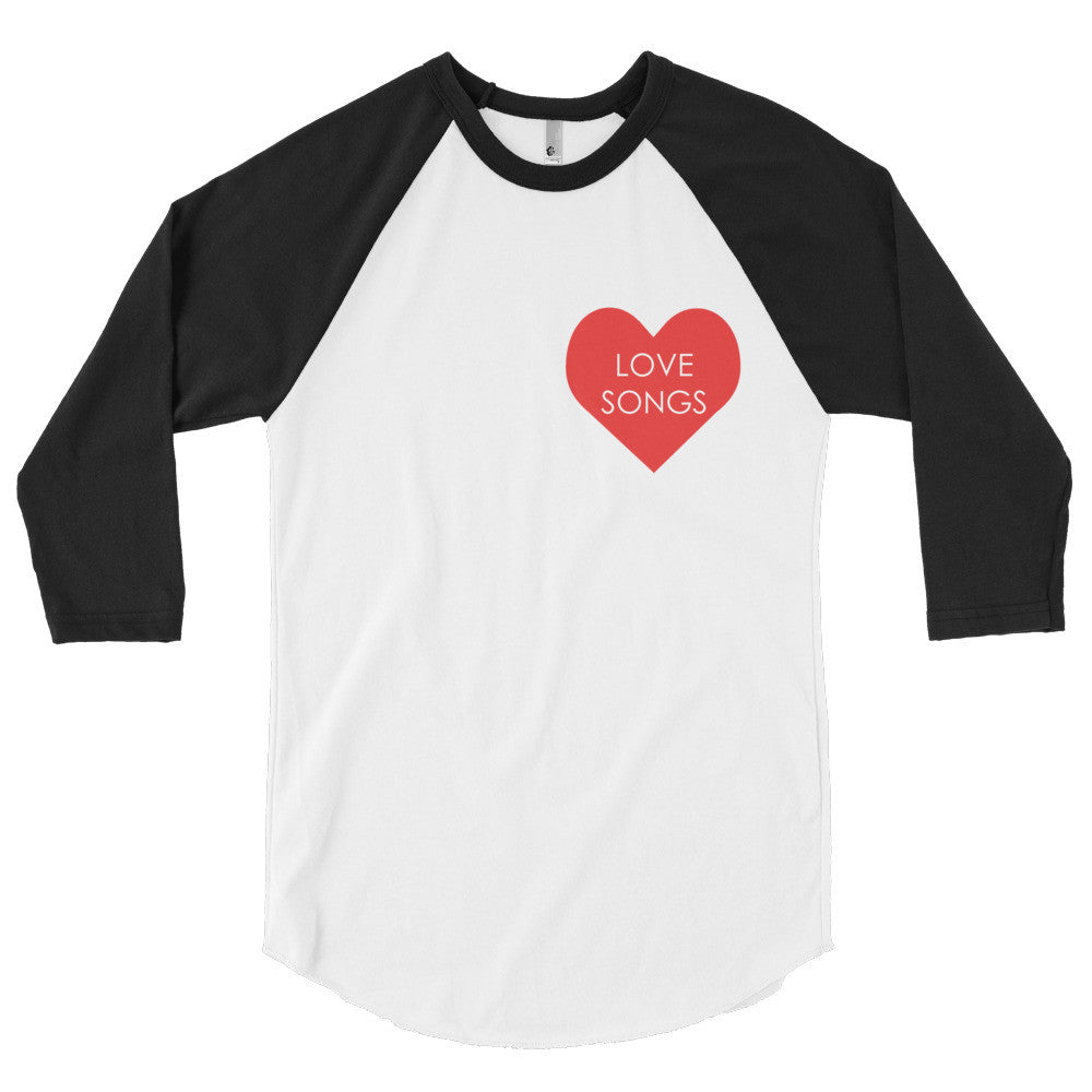 Love Songs Baseball Tee, , Mallory