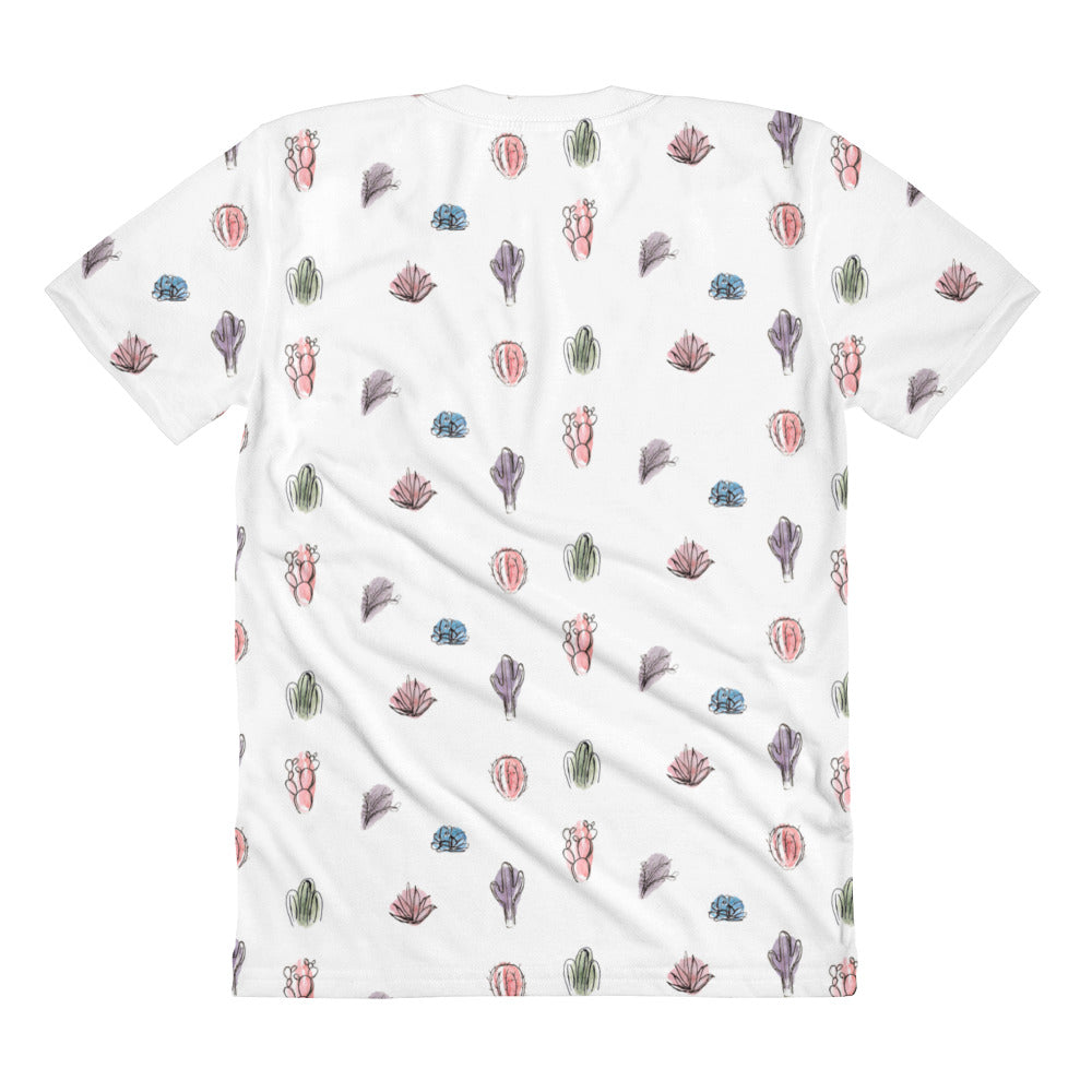 Cactus Watercolor Tee, Physical, Mallory